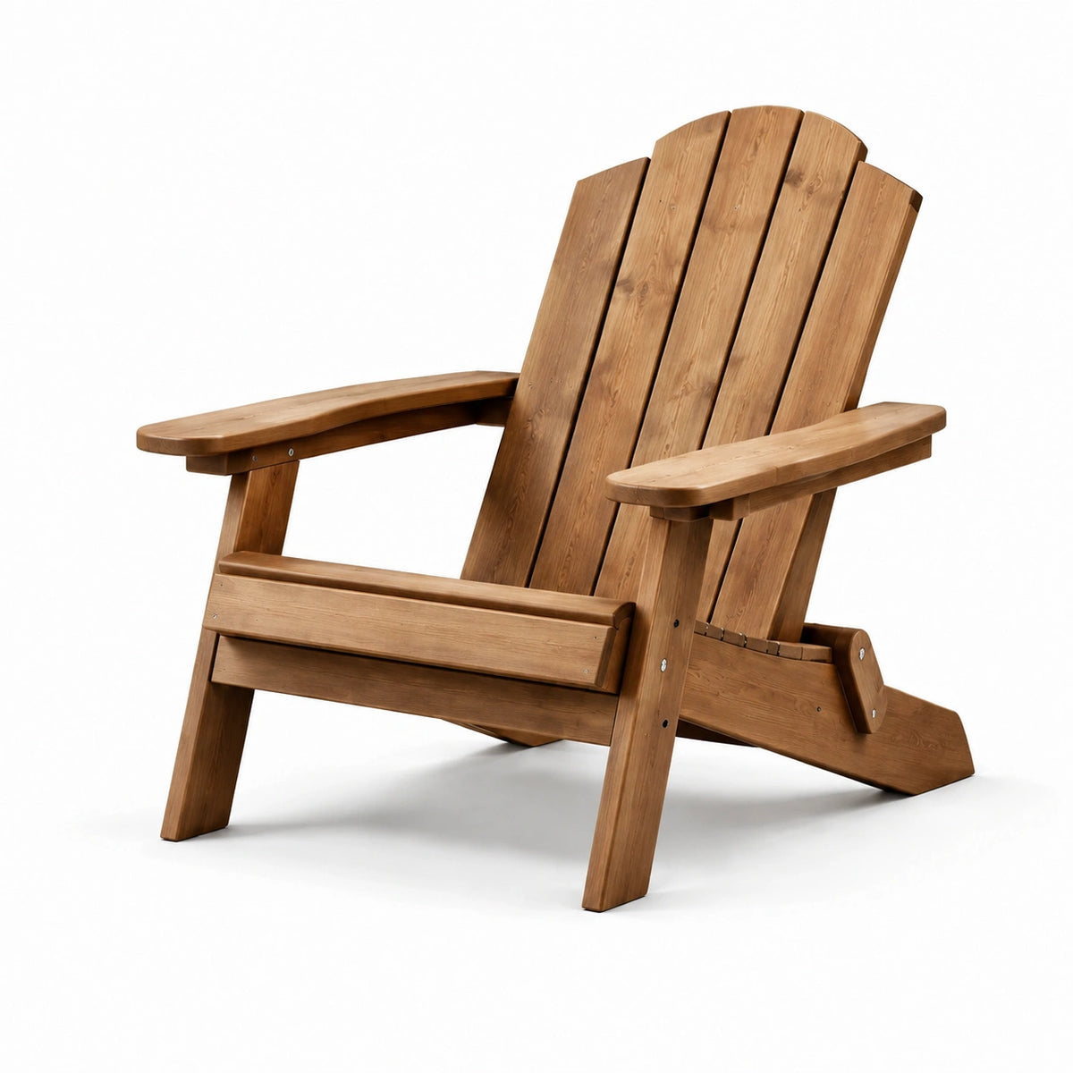 Sedia Adirondack in legno di conifera per esterni